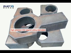 উচ্চ নির্ভুলতা সিএনসি প্লাজমা কাটিয়া ইস্পাত প্লেট